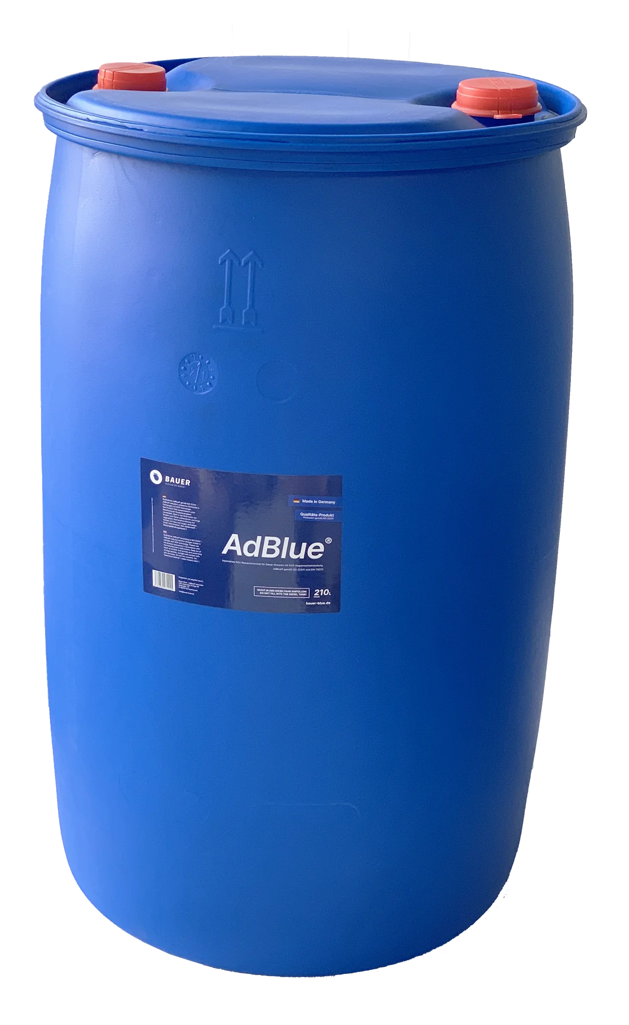AdBlue® - 210L Kunststoff-Fass – Bauer Blue - Der Online Shop für AdBlue