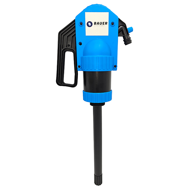 Handpumpe für 210L Fässer - Optimal für AdBlue - Scheibenfrostschutz & – Bauer Blue