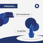 Bauer Blue Windscreen Antifreeze - 5L canister with pourer 