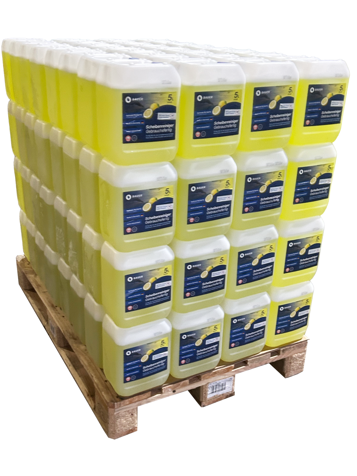 Scheibenreiniger Sommer Kanister Palettenware - Gebrauchsfertig mit frischem Citrusduft