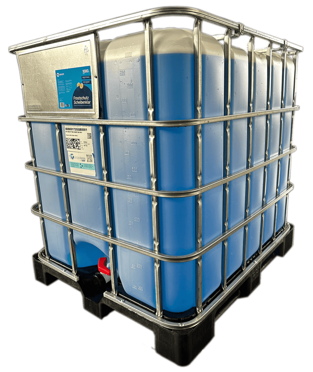 Bauer Blue Scheibenfrostschutz - 1.000L IBC-Container - pfandfrei