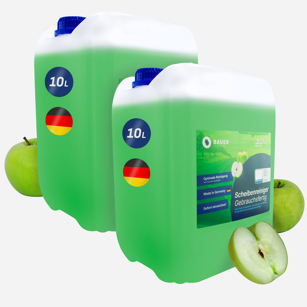 Bauer Blue - Window cleaner canister ready to use - Apple scent 