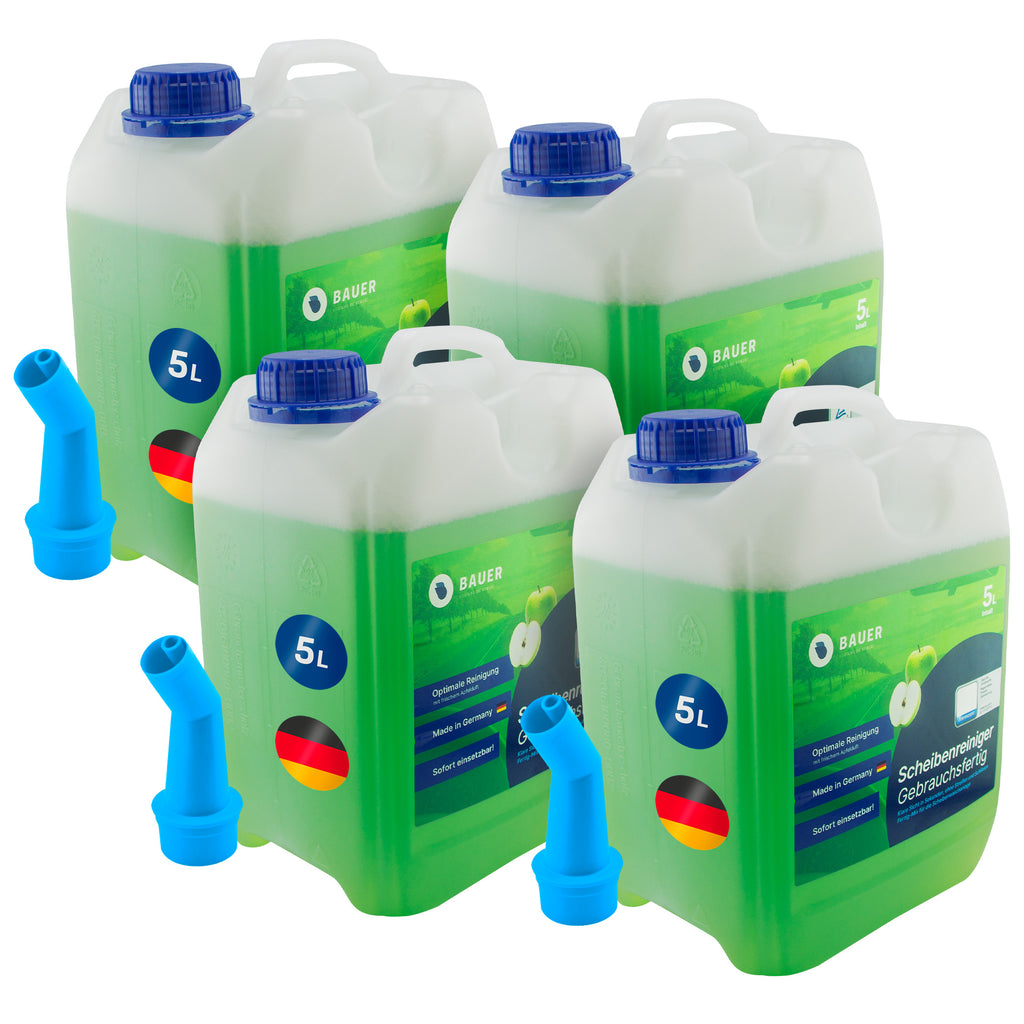 Bauer Blue - Window cleaner canister ready to use - Apple scent 